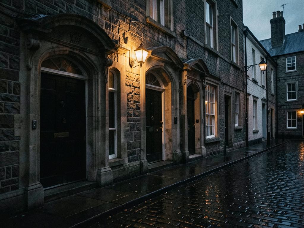Dublin at dusk
